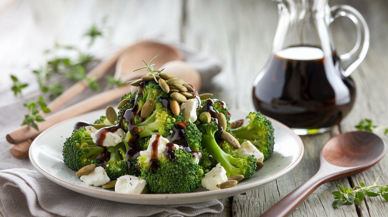 Bild Brokkoli-Salat mit Schafskäse